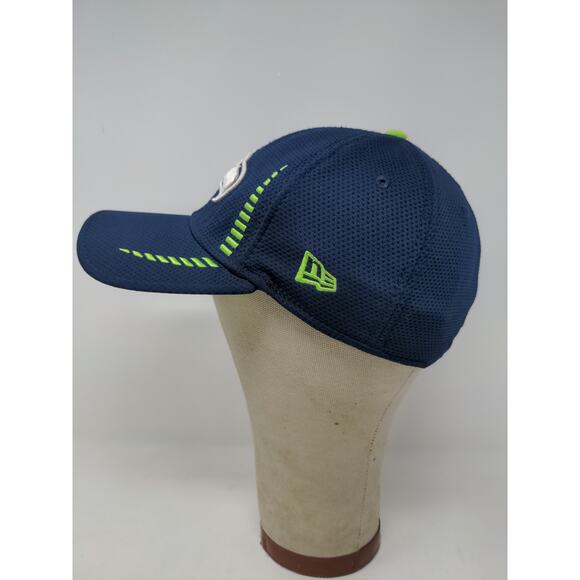 NFL New Era 39Thirty Seattle Seahawks Hat Size M-L Blue Embroidered Logo - Picture 4 of 12